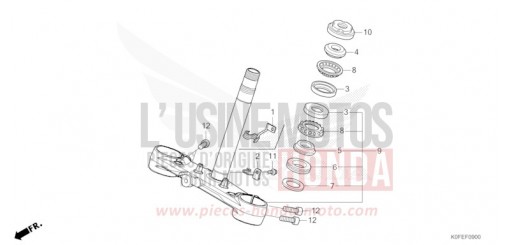 STEERING STEM Z125MAN de 2022